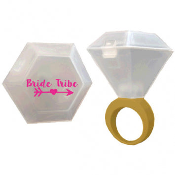 Bride Tribe Shot Glass Ring