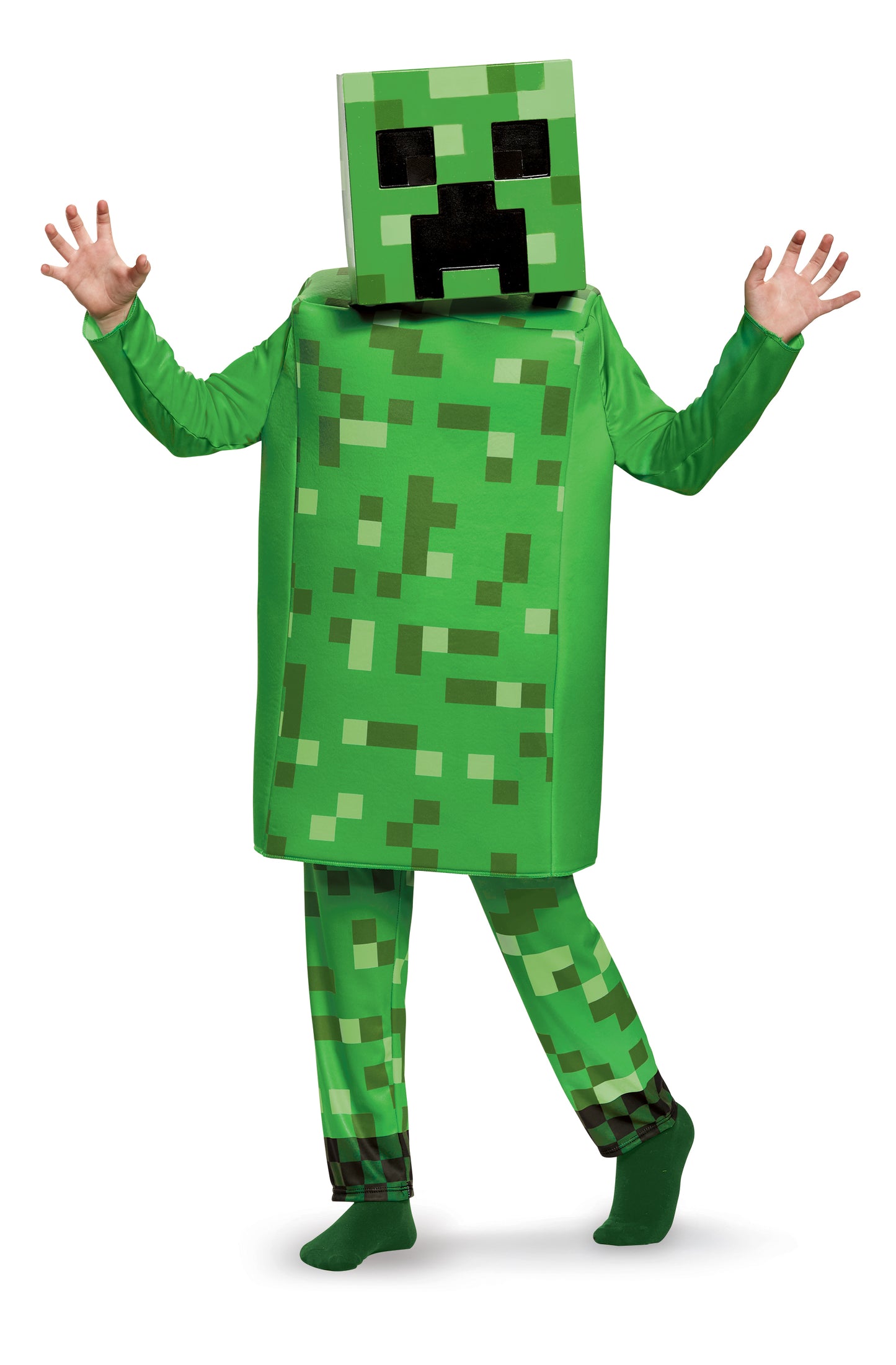 Kids Deluxe Minecraft Creeper Costume