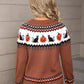 Halloween Pullover Knit Sweater Top