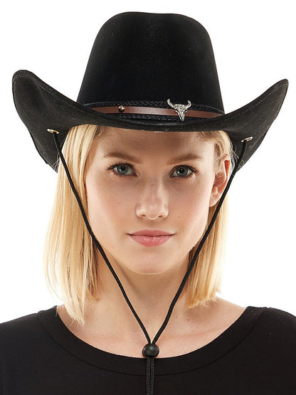 Black Western Cowboy Hat