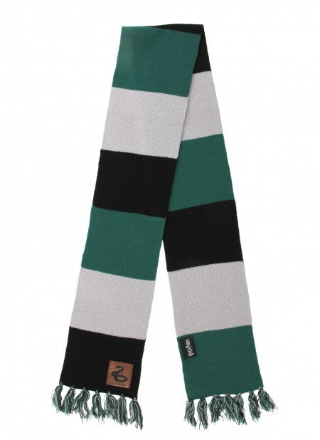 Slytherin Patch Striped Scarf