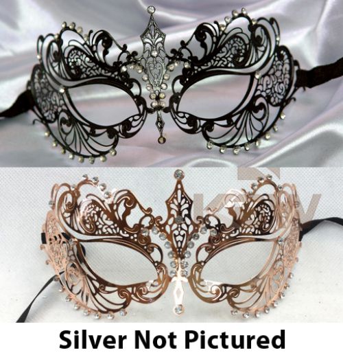 Metal Masquerade Mask - ASST