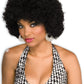 Adult Clown Afro Wig: Black