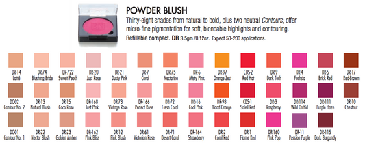 Powder Blush - Contour No 1 (DC-01)