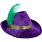 Mardi Gras Pimp Fedora