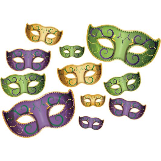 11Pcs MG Mask Cutouts