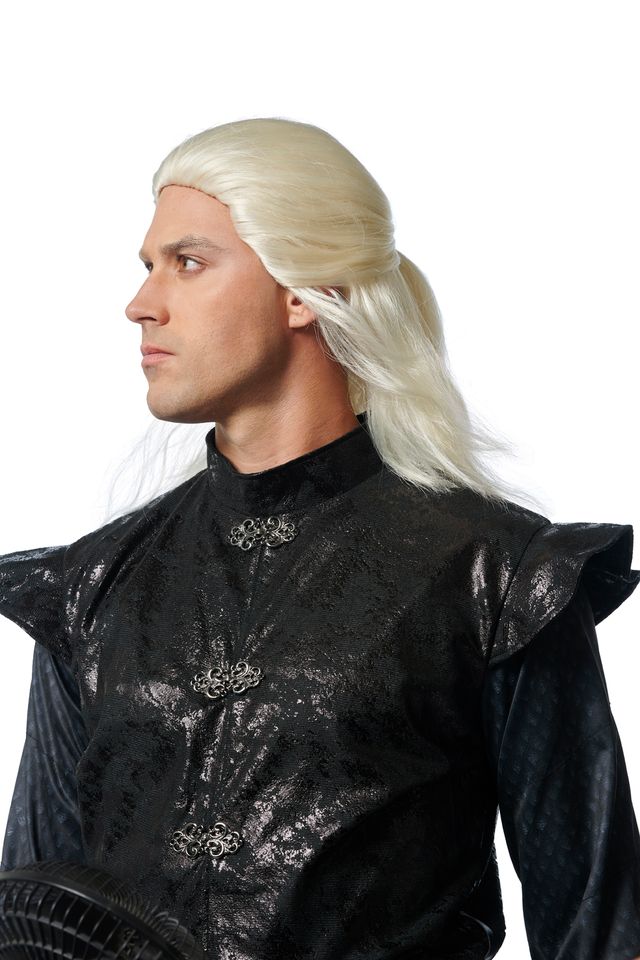 Ancient Prince Wig - Platinum