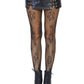 Occult Symbol Fishnet Tights - O/S