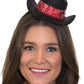 Mini Cowboy Hat Headband - Black