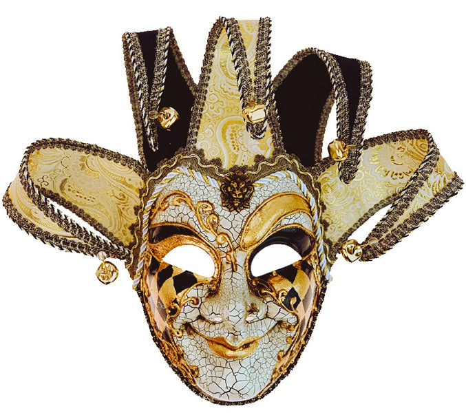 Venetian Jester Mask - Asst.