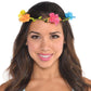 Grapevine Flower Neon Head Wreath