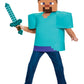 Kids Minecraft Steve Costume (Classic)