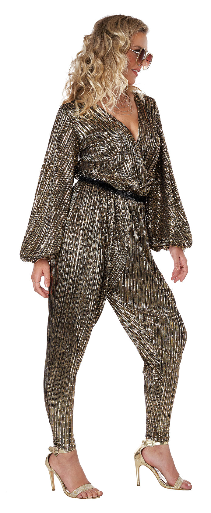 Gold Disco Queen Costume