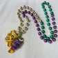 Specialty Beads - Comedy Tragedy w/ Glitter Trumpet