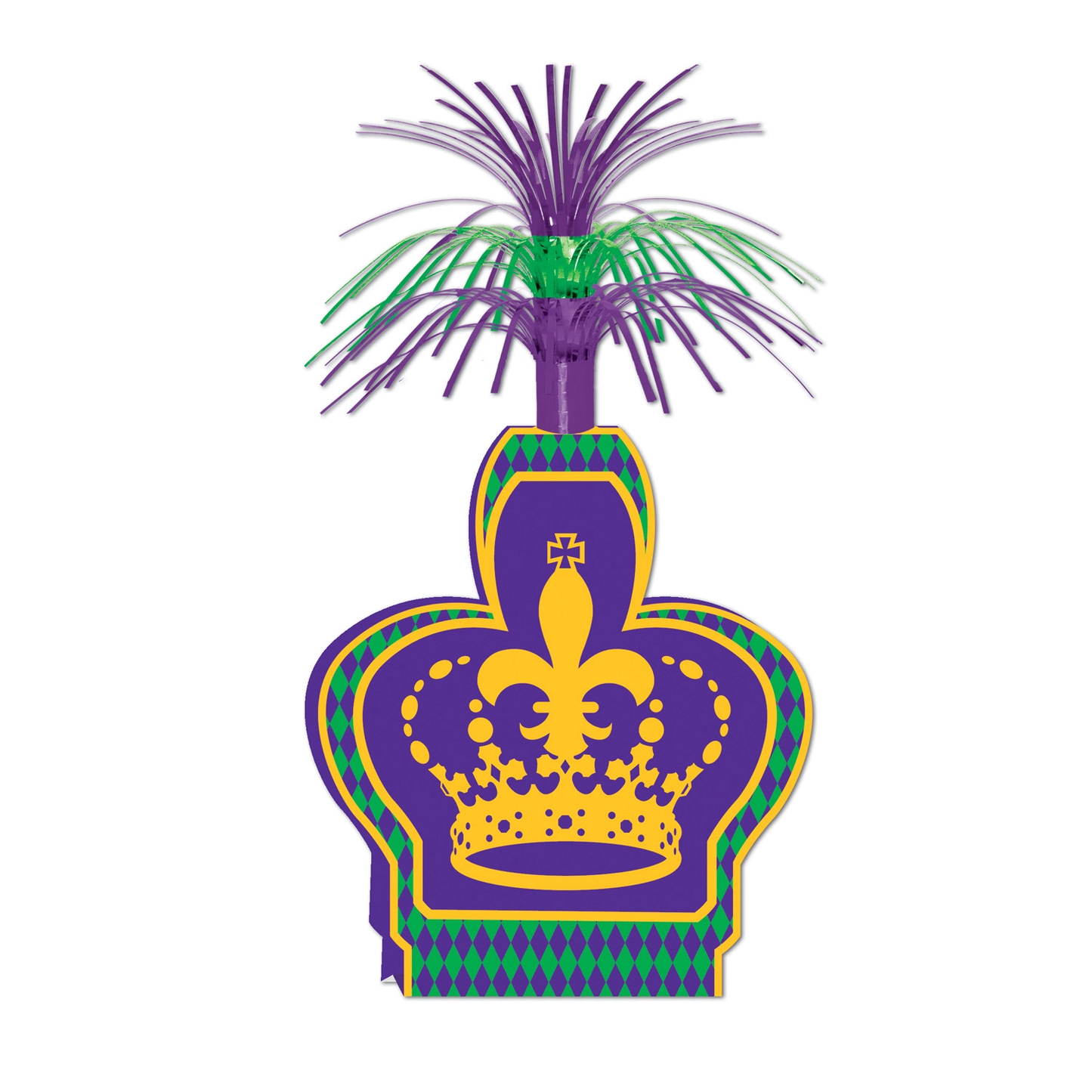 Mardi Gras Crown Centerpiece