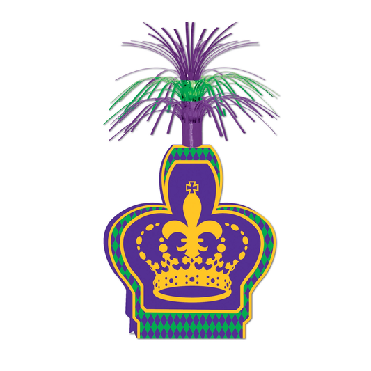 Mardi Gras Crown Centerpiece