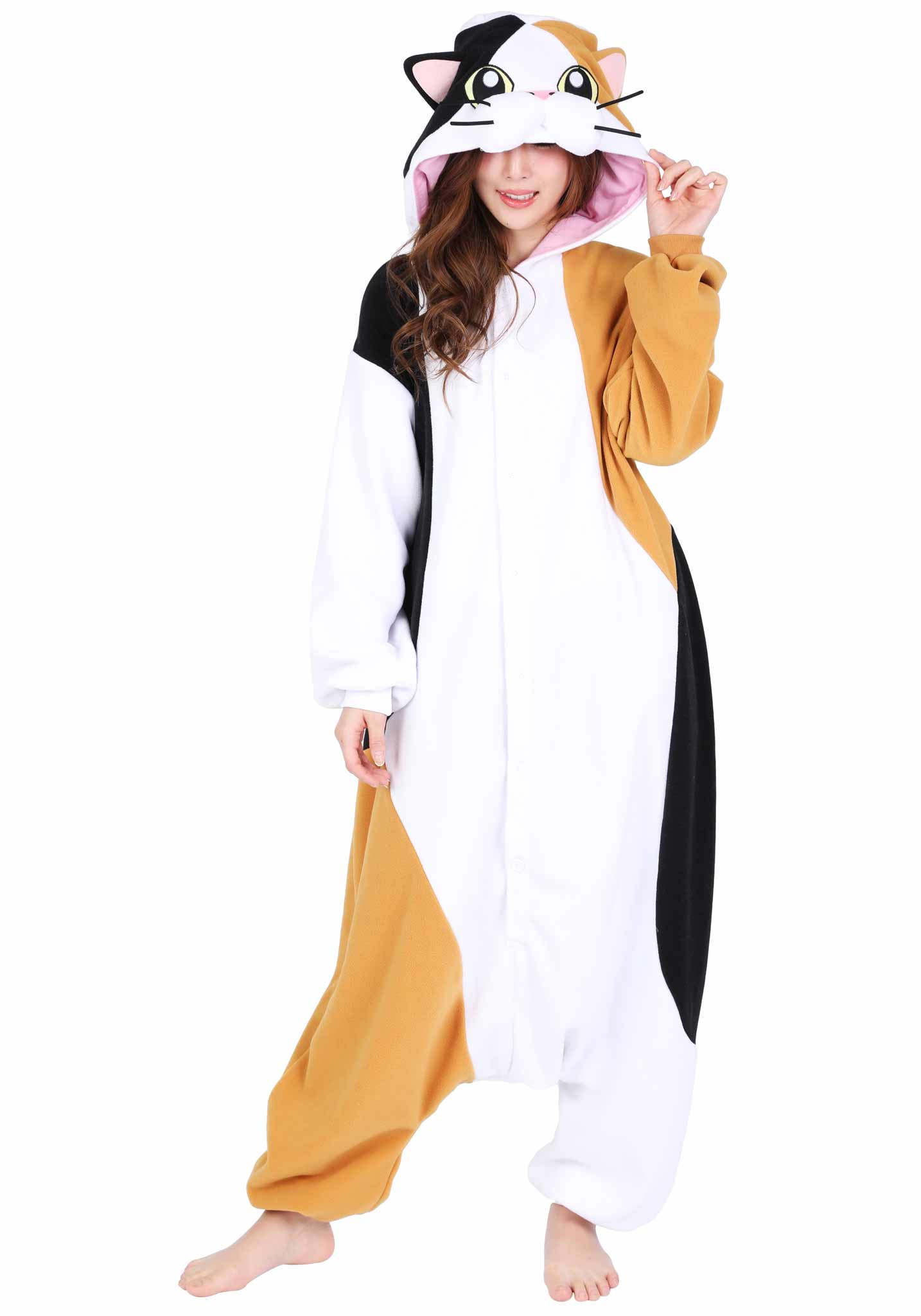 Sazac: Kigurumi Calico Cat Onesie