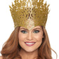 Glitter Queen Crown - Gold