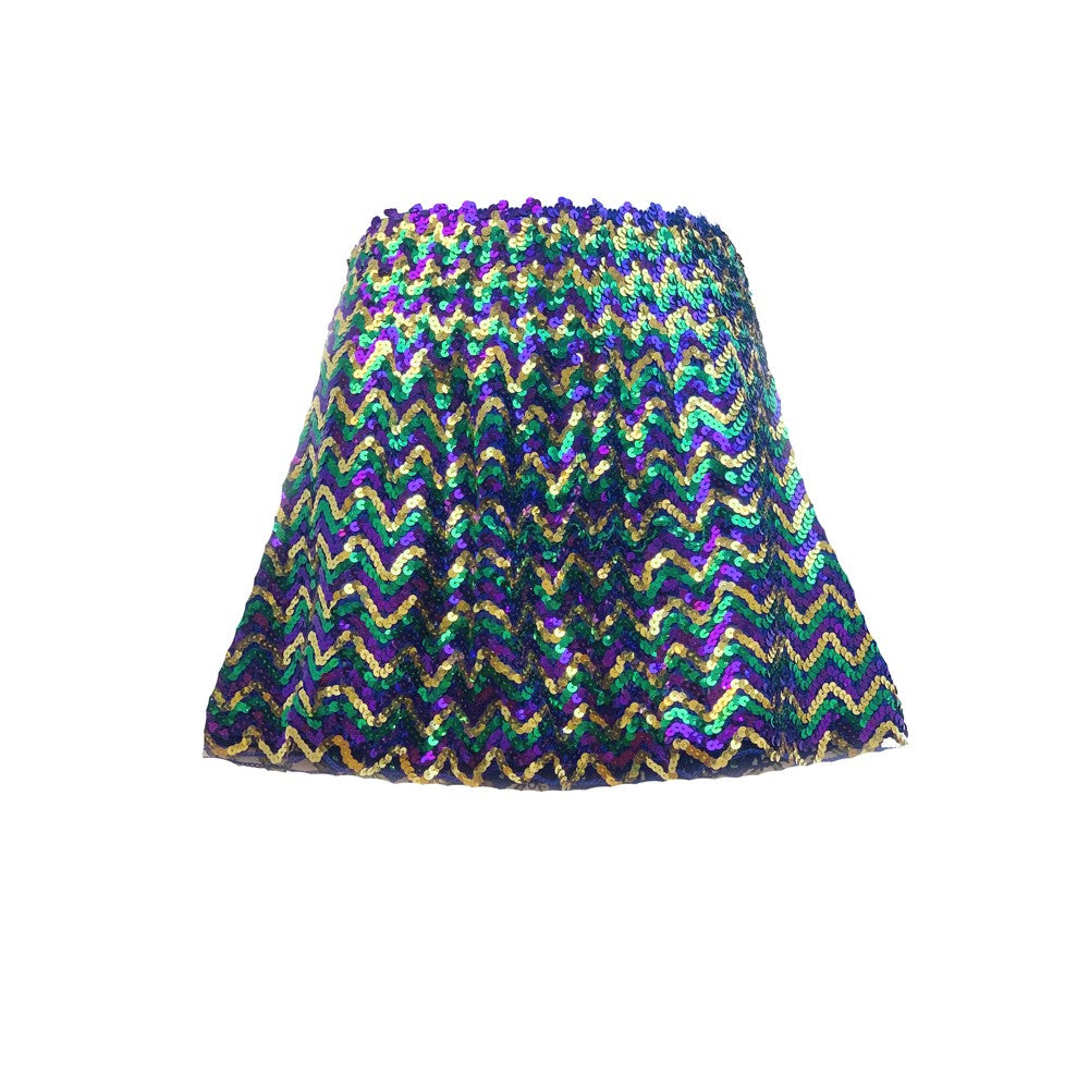 Mardi Gras Sequin Skirt