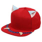 Inuyasha 3D Cosplay Flat Bill Snapback