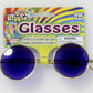 60's Hippie Glasses: Blue