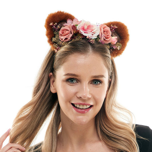 Animal Fairy Headband - Brown