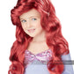 Lil' Mermaid Wig: Child - Red