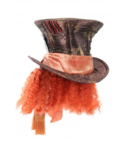 Mad Hatter Plush Hat w/ Hair