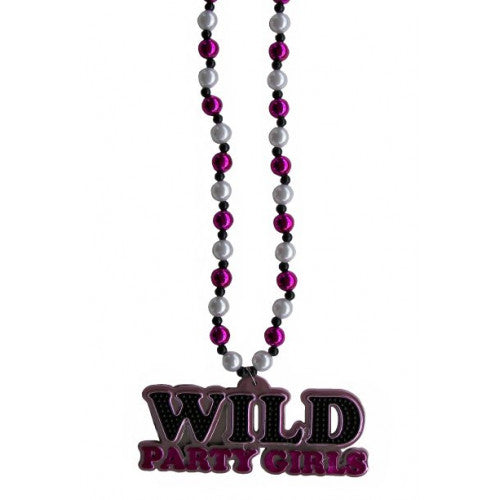 Collector Beads - 40" "Wild Party Girls" Bead Necklace