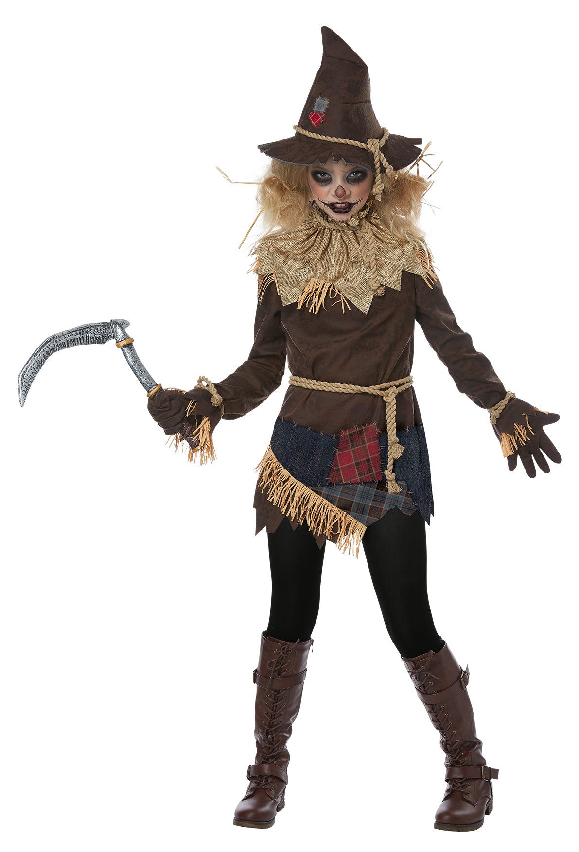 Tween Creepy Scarecrow