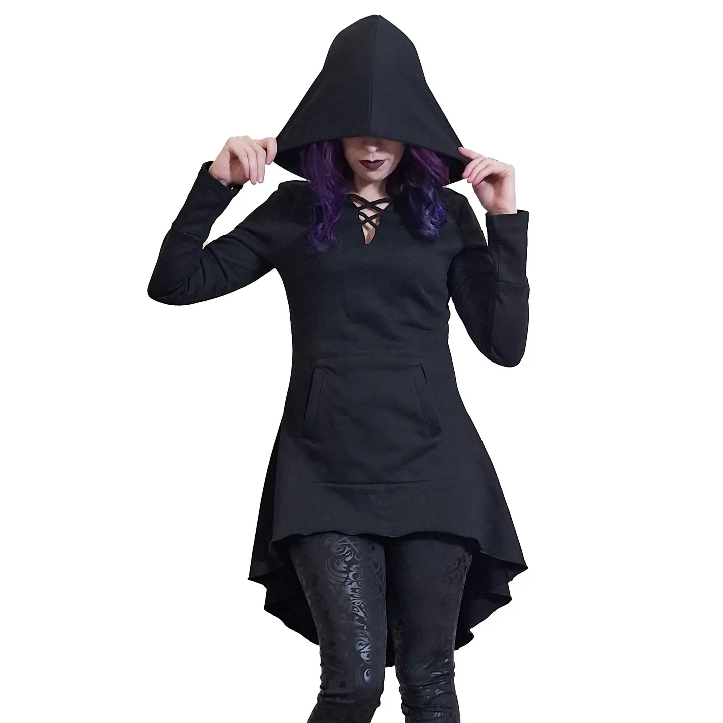 Necessary Evil Anaisa Gothic Hoody - Small