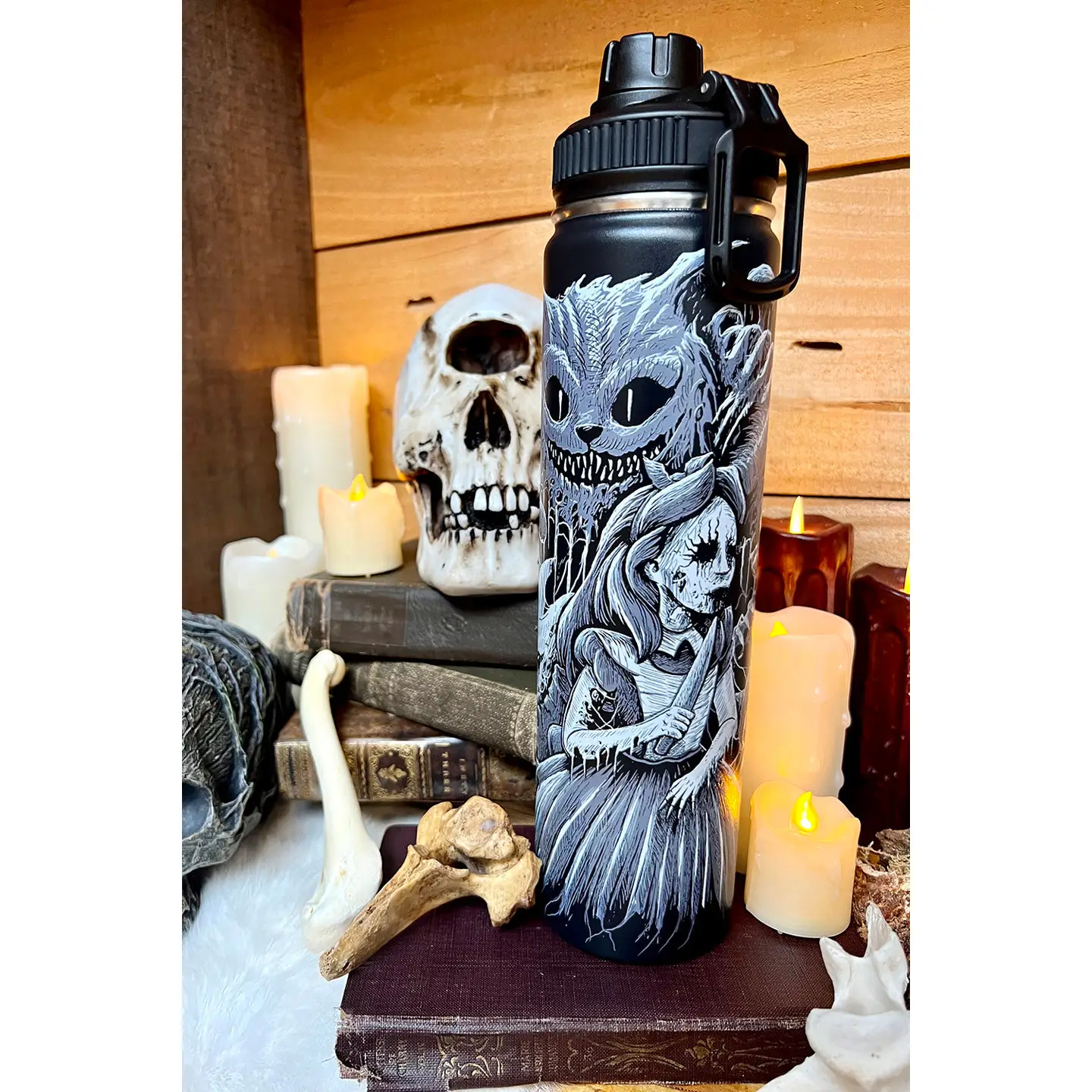 Alice in Murderland 24 oz Tumbler