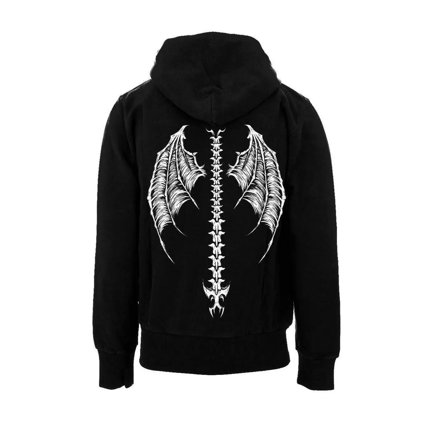 Demon Wings Hoodie [Zipper]Demon Ram, Zipper Hoodie