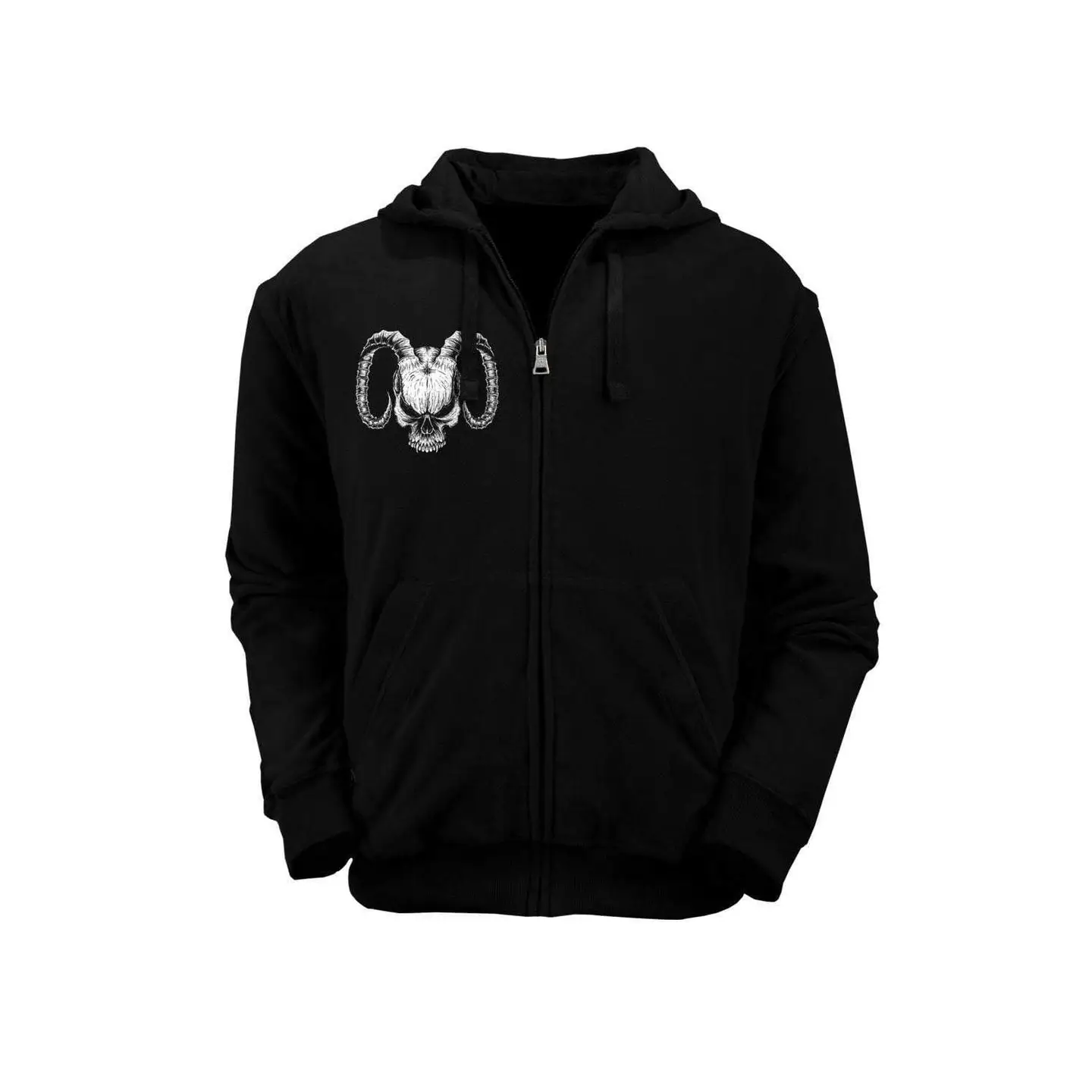 Demon Wings Hoodie [Zipper]Demon Ram, Zipper Hoodie