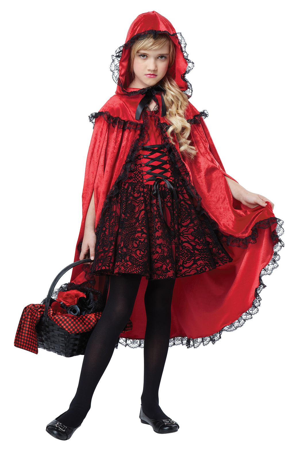 Girl's Deluxe Red Riding Hood