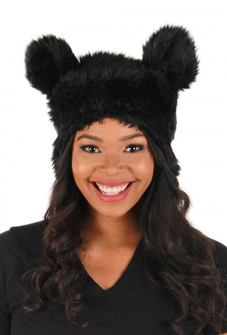 elope Black Bear Plush Hat