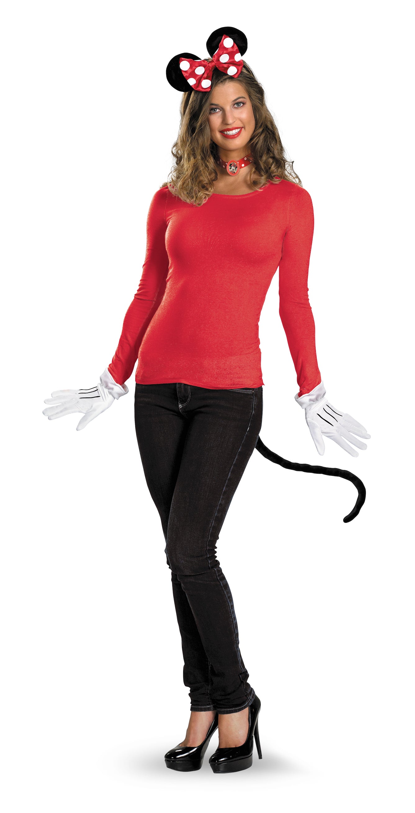 Red Minnie Mouse Adult Kit - OS