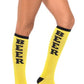 Beer Time Socks - Yellow/Black