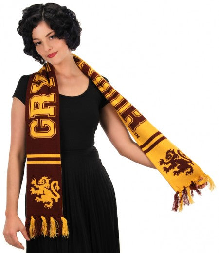 Reversible Knit Scarf - Gryffindor