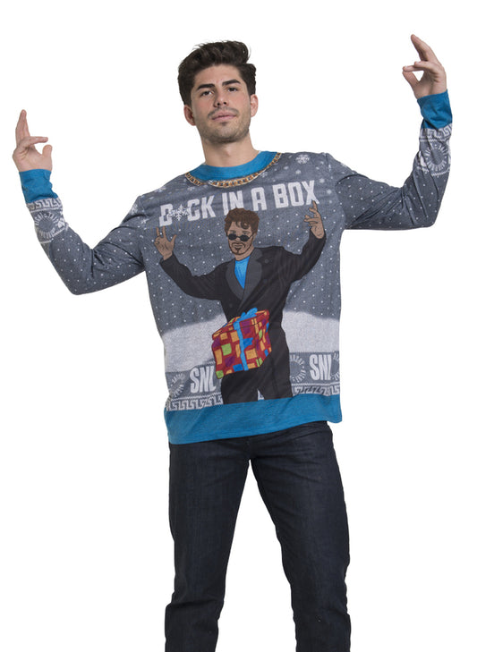 Sweater Tee: SNL D*nk In A Box