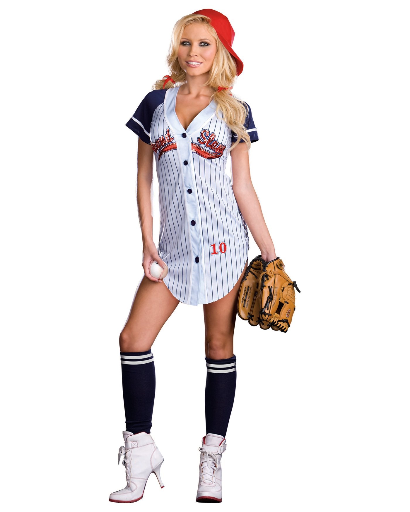 Halloween Women's Grand Slam Costume Small, White Halloween Women's Grand Slam Costume Small, White