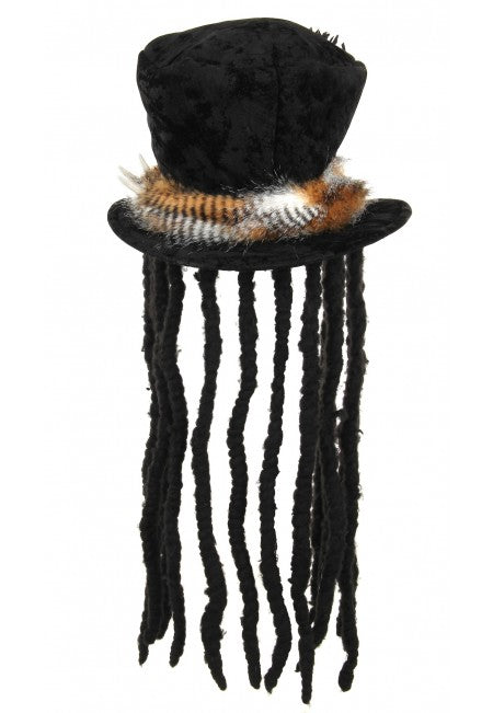 Witch Doctor Plush Hat w/ Dreads