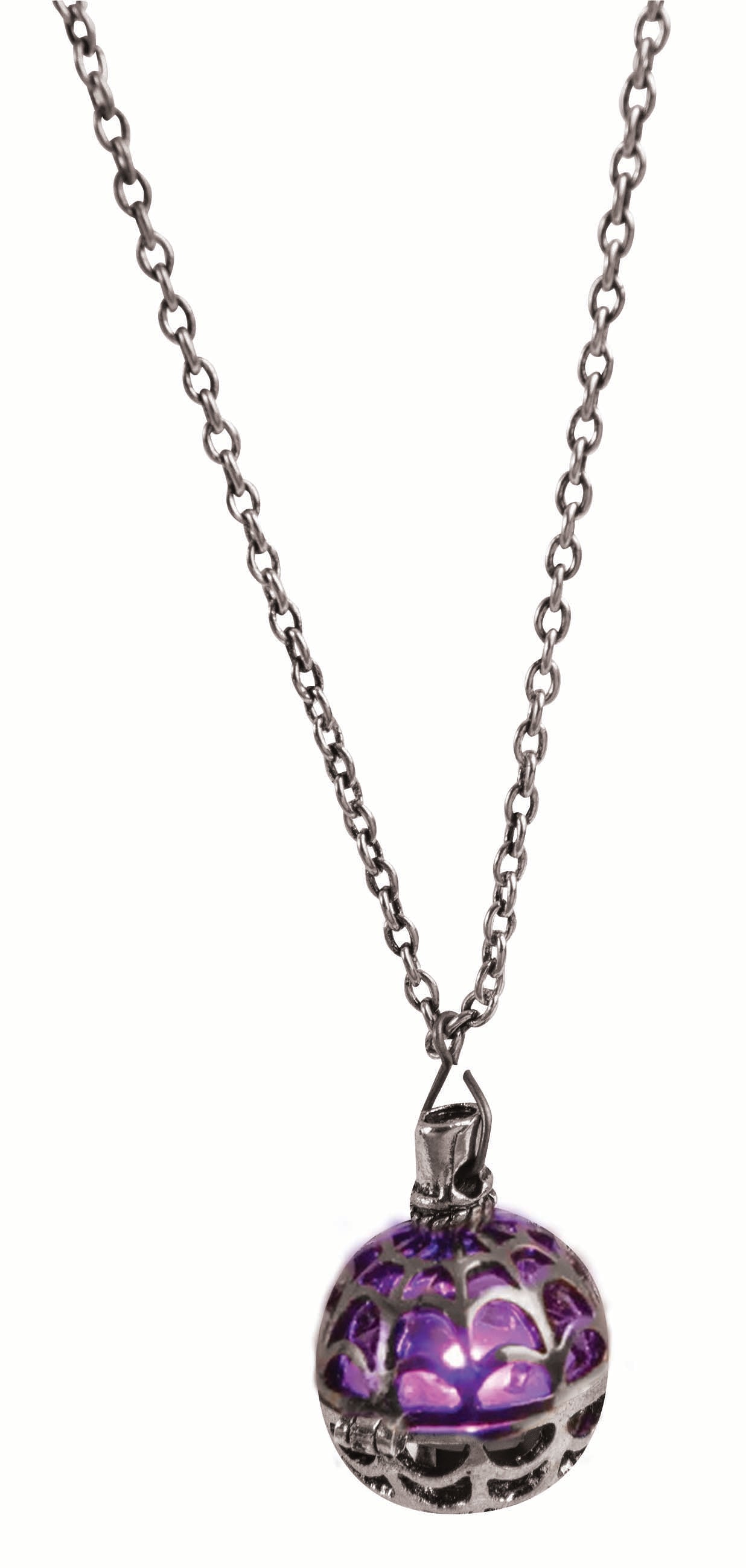 Witches & Wizards: Light Up Spider Web Necklace