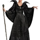 Adult Deluxe Maleficent Costume: Christening Black Gown