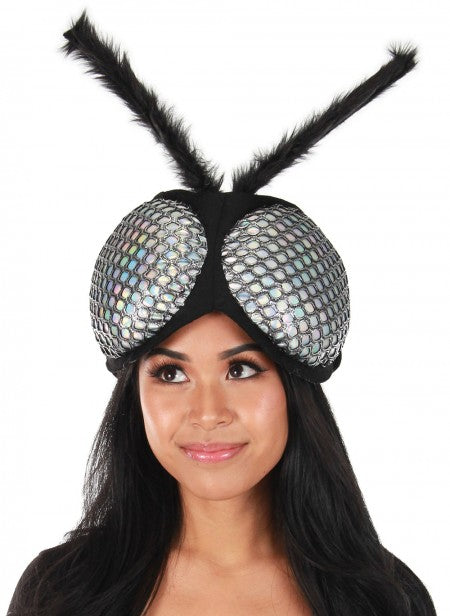 Elope Holographic Fly Eyes Plush Headband