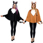 DLX. Animal Poncho - Raccoon