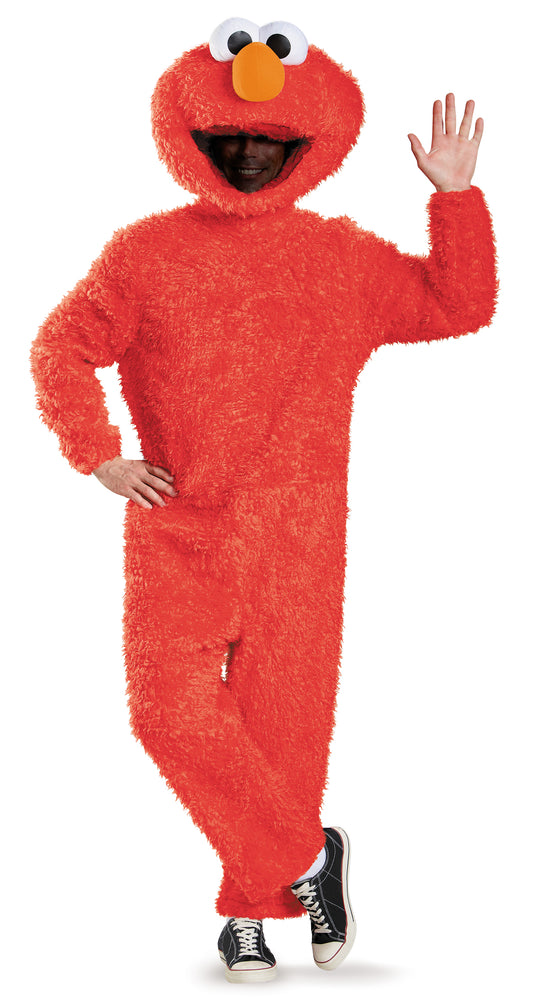 Adult Elmo Costume: Plush (Prestige) - XL (42-46)