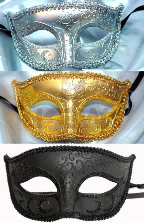 Carnival Mask - Gold