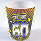 Birthday Shot Glass Beads: "THE BIG 60"