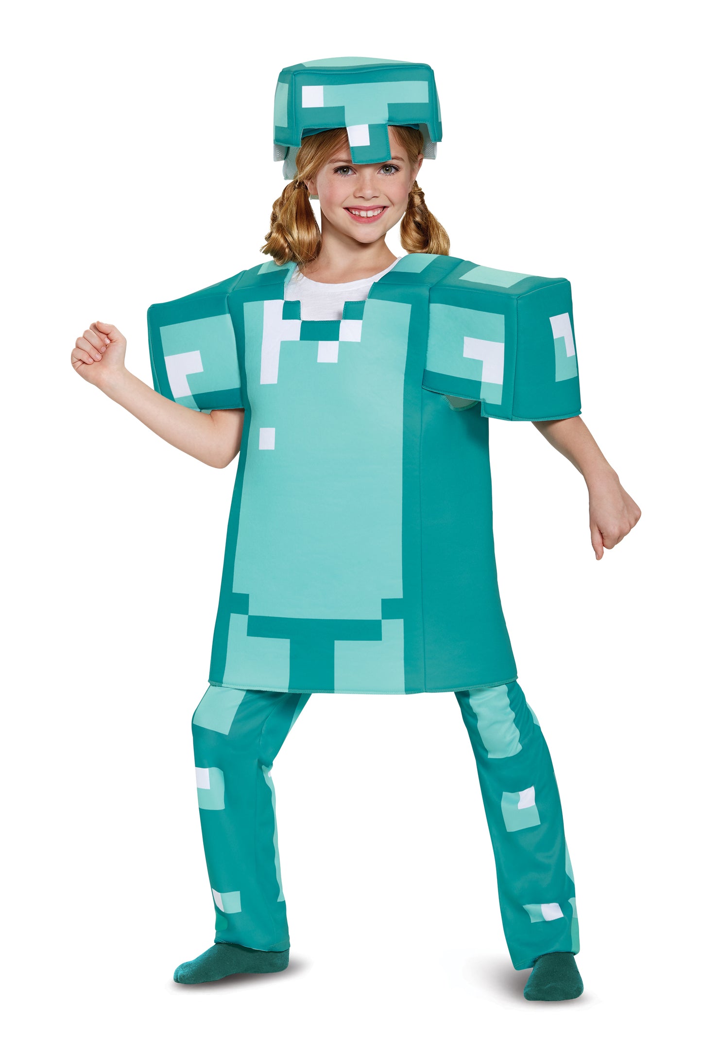 Kids Deluxe Minecraft Armor Costume